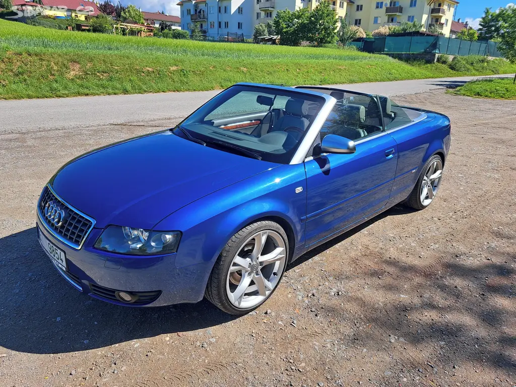 AUDI A4 CABRIO 3.0 V6,2005, MANUÁL, TAŽNÉ, TOP! - fotka 5