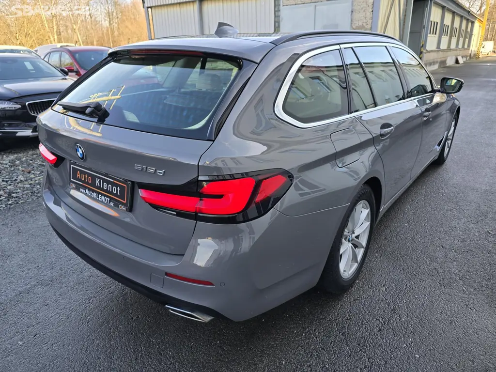 BMW Řada 5, 518d 110kW LED+NAVI+KŮŽE - DPH - fotka 4