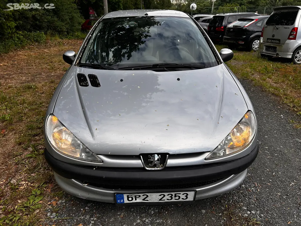 Peugeot 206 1,4 HDi 50kW, r.v. 2005, stk 06/2027 - fotka 3