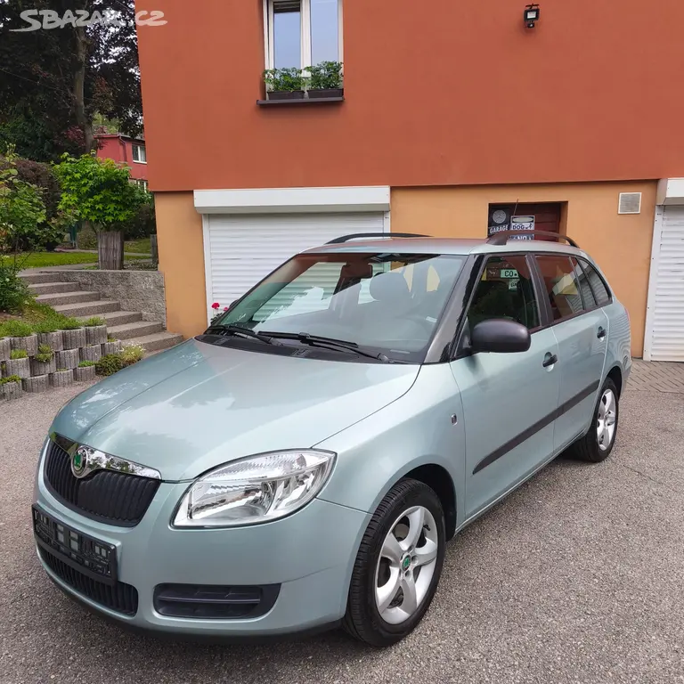 Škoda Fabia combi 1.4 16V 63kw, poctivých 121tkm