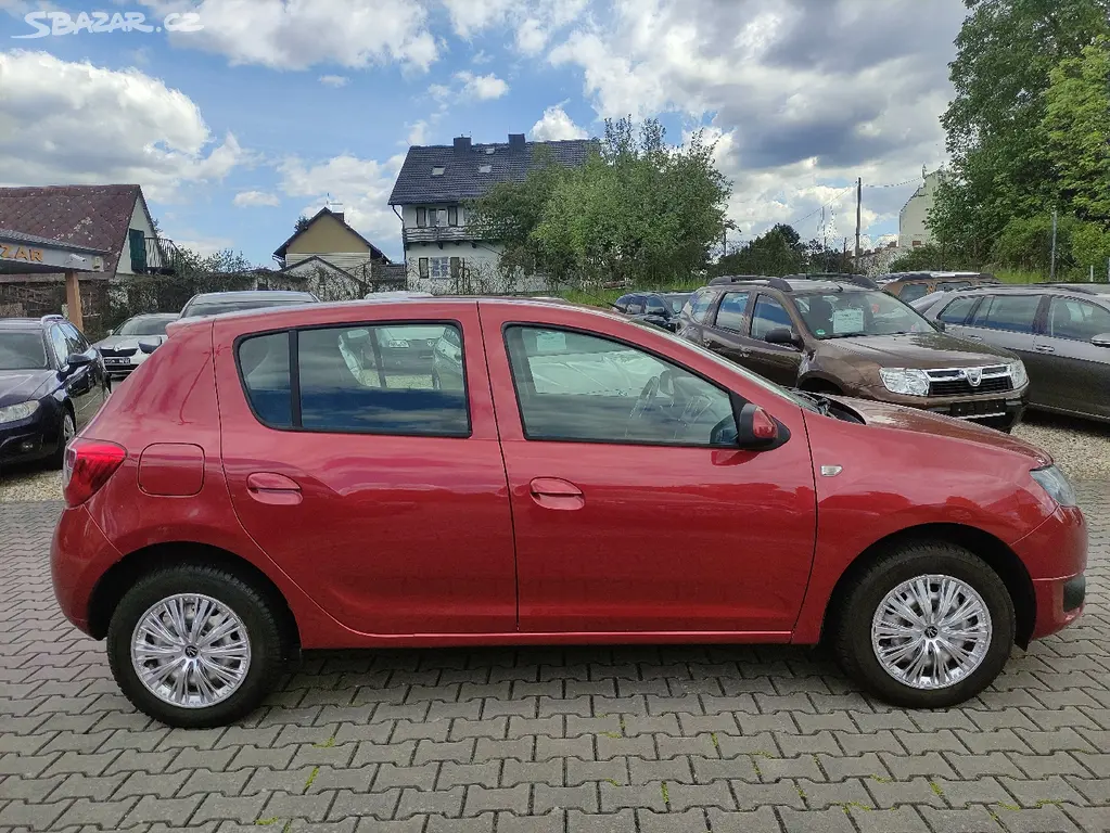DACIA SANDERO II 1.2i 55 KW, KLIMA,1.MAJ.,BC,MFV - fotka 4