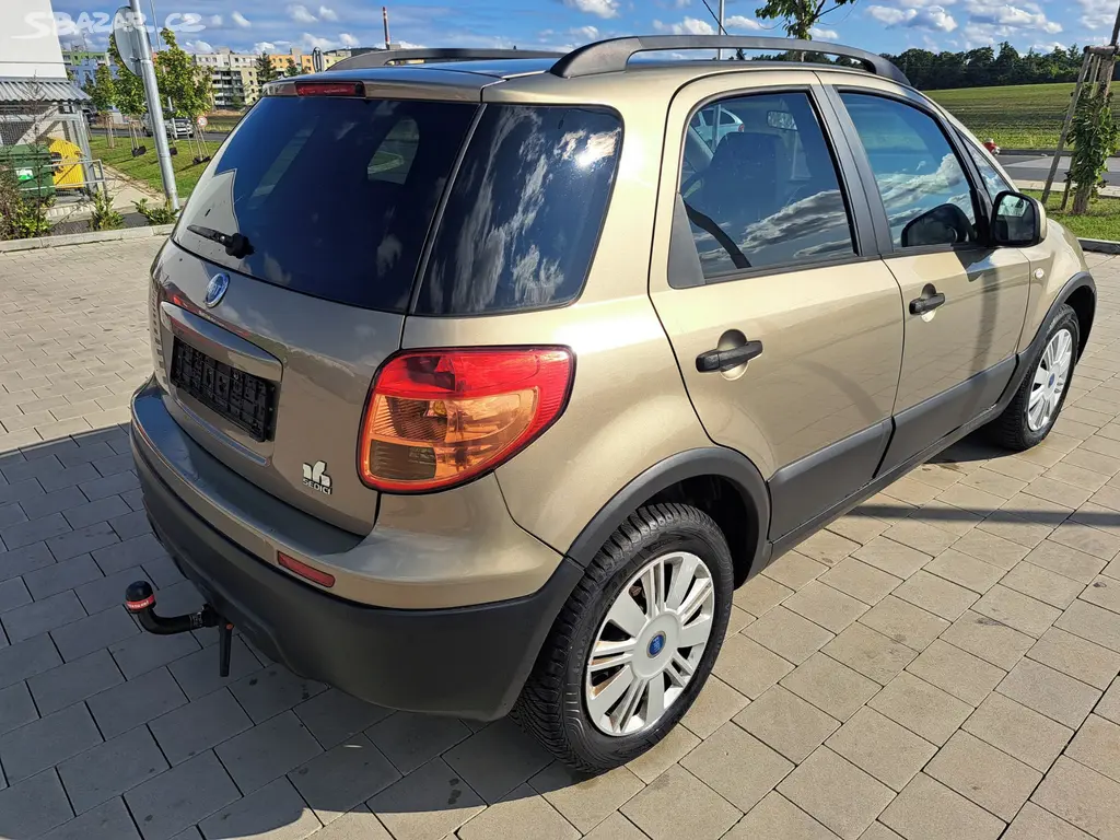 Fiat Sedici 1.9 Jtd, SX4, 88KW, 4x4, pěkné. - fotka 3