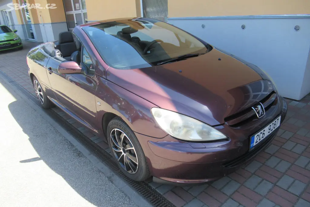 Peugeot 307, CC 2.0i + LPG AUT.KLIMA TAŽNÉ
