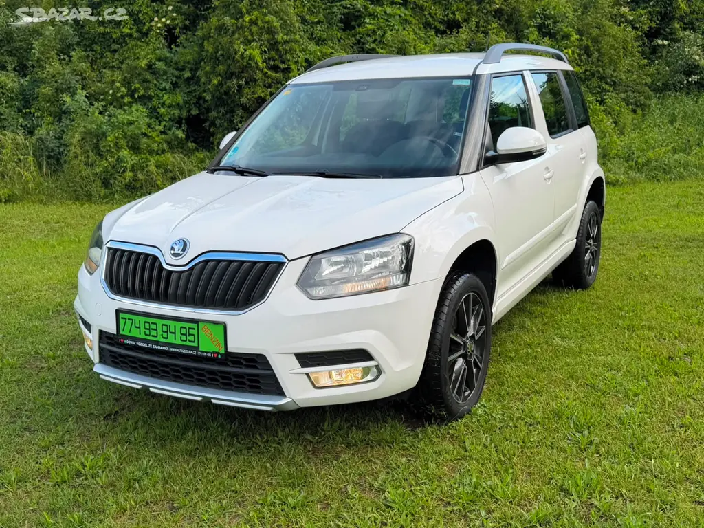 ŠKODA YETI AMBITION 1,4 TSI-PARK. SENZORY, TOP KM