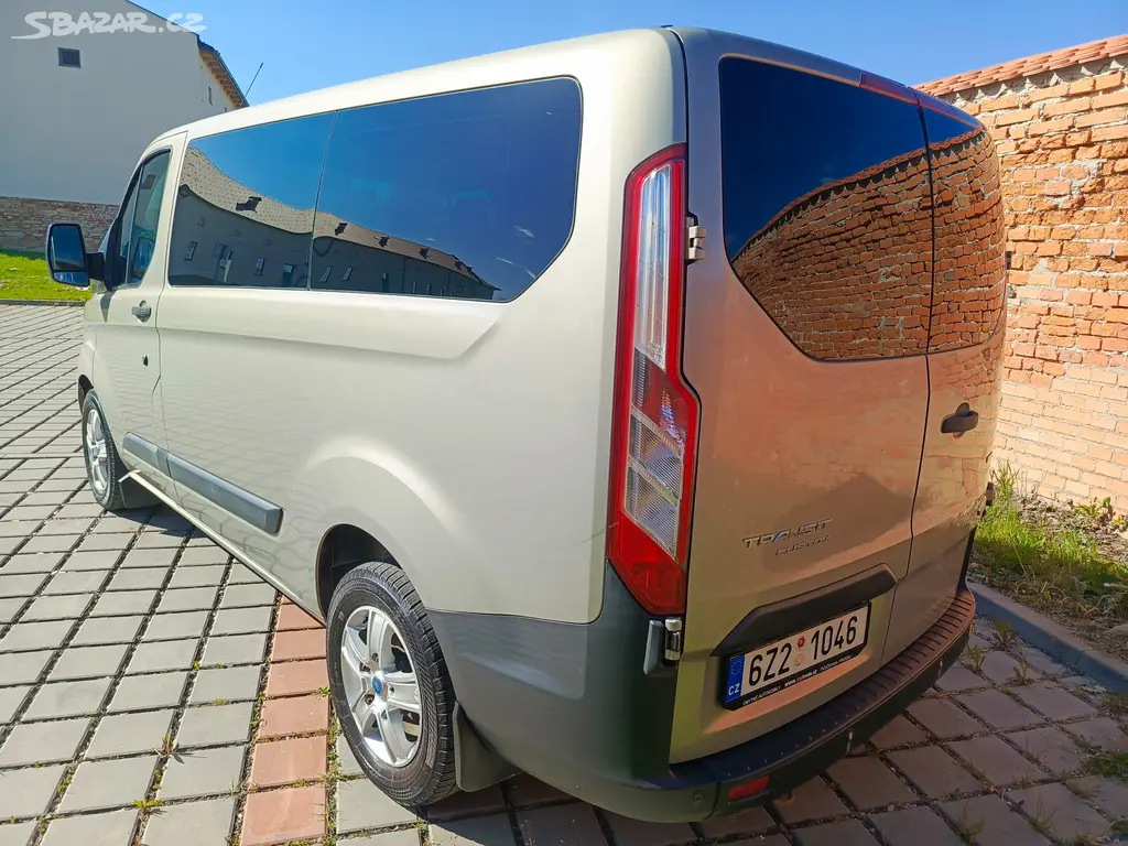 FORD TRANSIT CUSTOM 2.2 TDCI 92 KW 9 MÍST - fotka 3