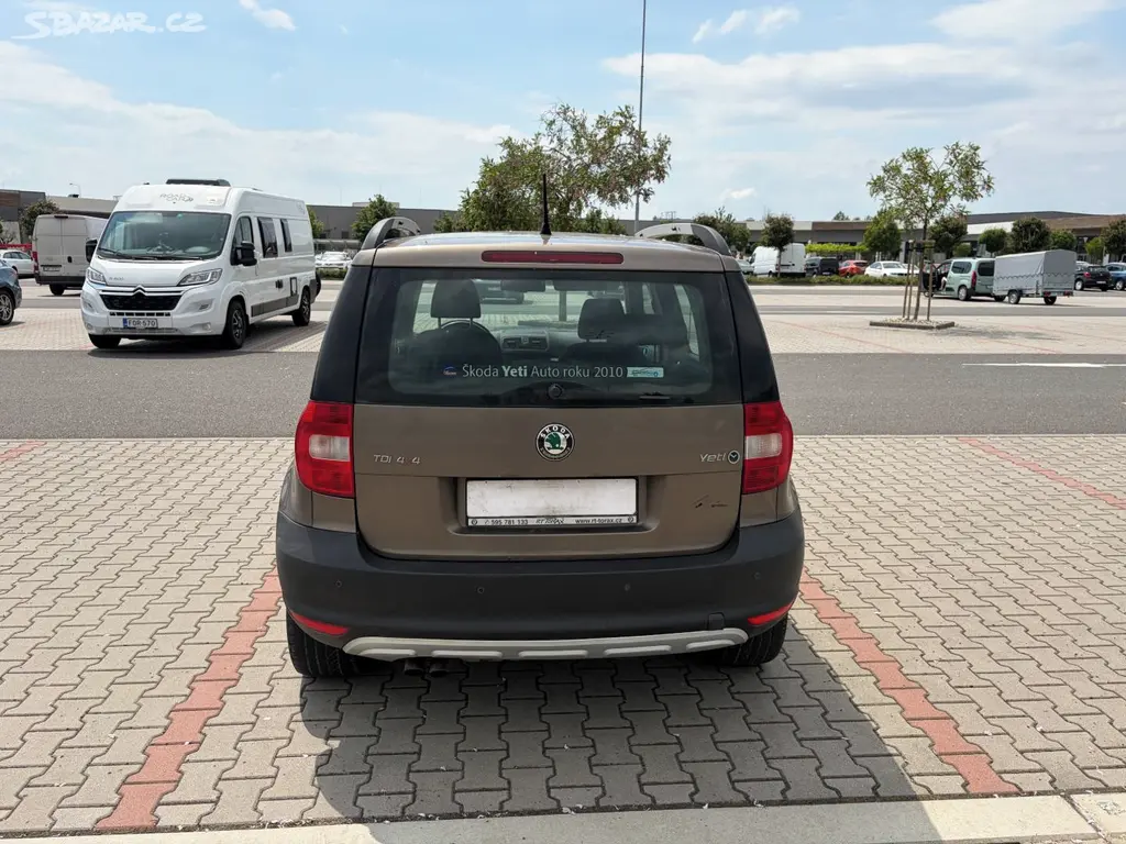 Škoda Yeti 2.0 TDi 81kw 4x4 ČR serviska - fotka 3