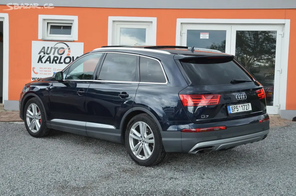 Audi Q7, 3.0 TDi Quattro S-LINE / ČR - fotka 4