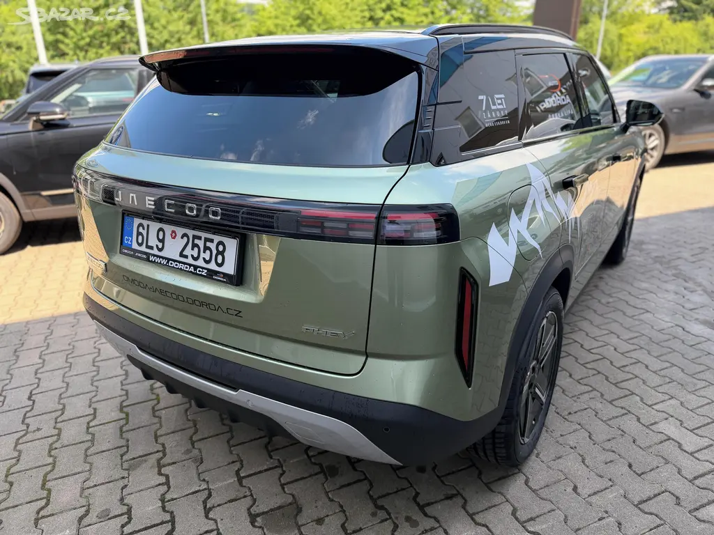 Jaecoo 7, PHEV Exclusive hnědý interiér - fotka 2
