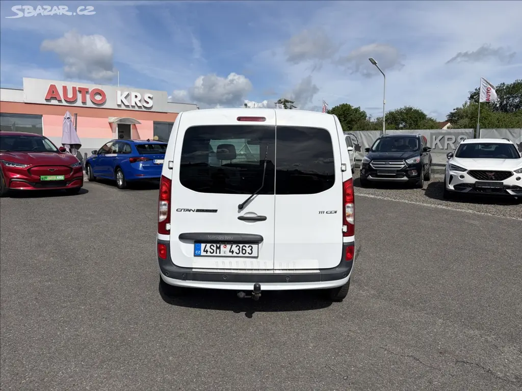 Mercedes-Benz Citan, 1,5 CDi 81KW, 5Míst, Climatr, - fotka 6