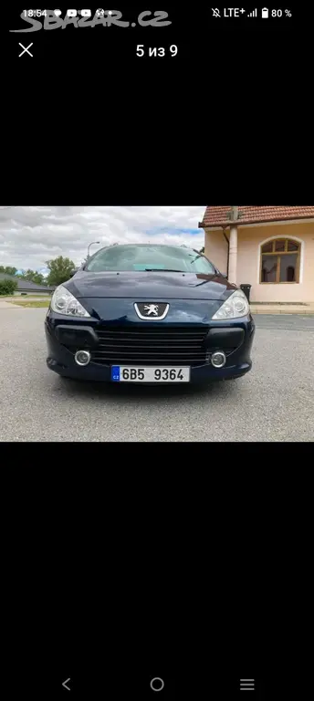 Peugeot 307, 2007, 1.6 HDi Nájezd 337 000 km. - fotka 6