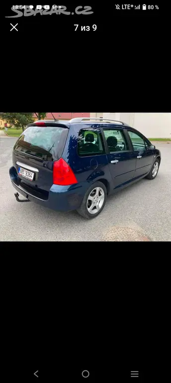 Peugeot 307, 2007, 1.6 HDi Nájezd 337 000 km. - fotka 4