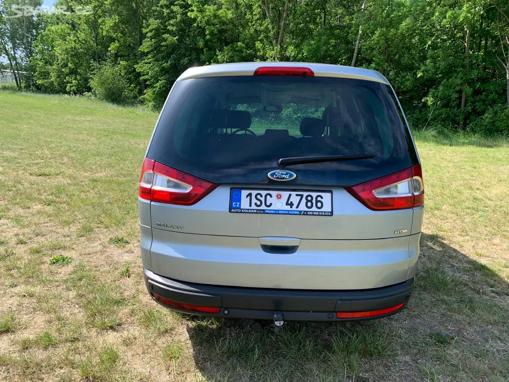 Ford Galaxy 2.0 TDCI 103 kw 2007 7 míst 208 000 km - fotka 6