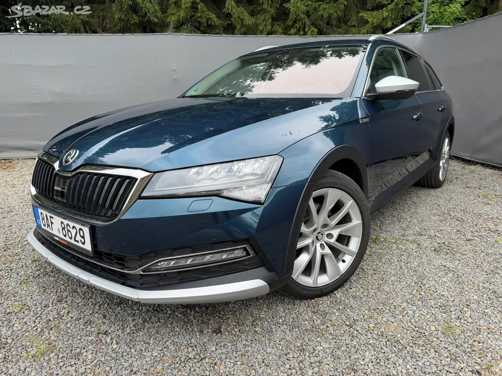 Škoda Superb III SCOUT 2.0 TDI 140kw DSG DPH ČR
