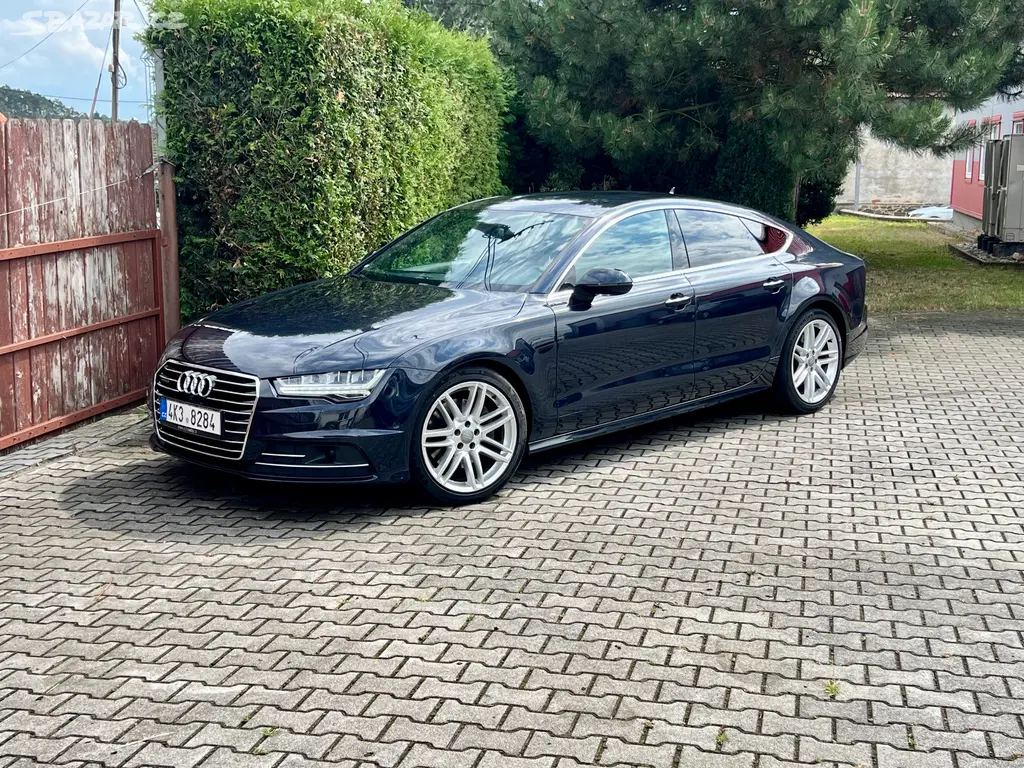 Audi A7 3,0 TDi S-line QUATTRO | Vzduch/LED | 2015