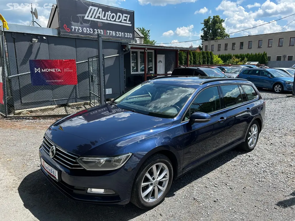Volkswagen Passat 1,6 TDi Navi, Tažné, Výhřev, ACC