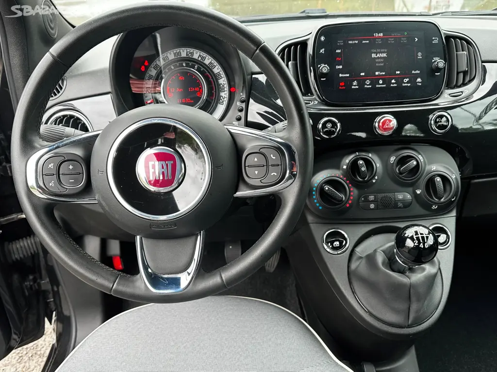 Fiat 500 1.0 mild hybrid, r.2020, 1.majitel, stk - fotka 5