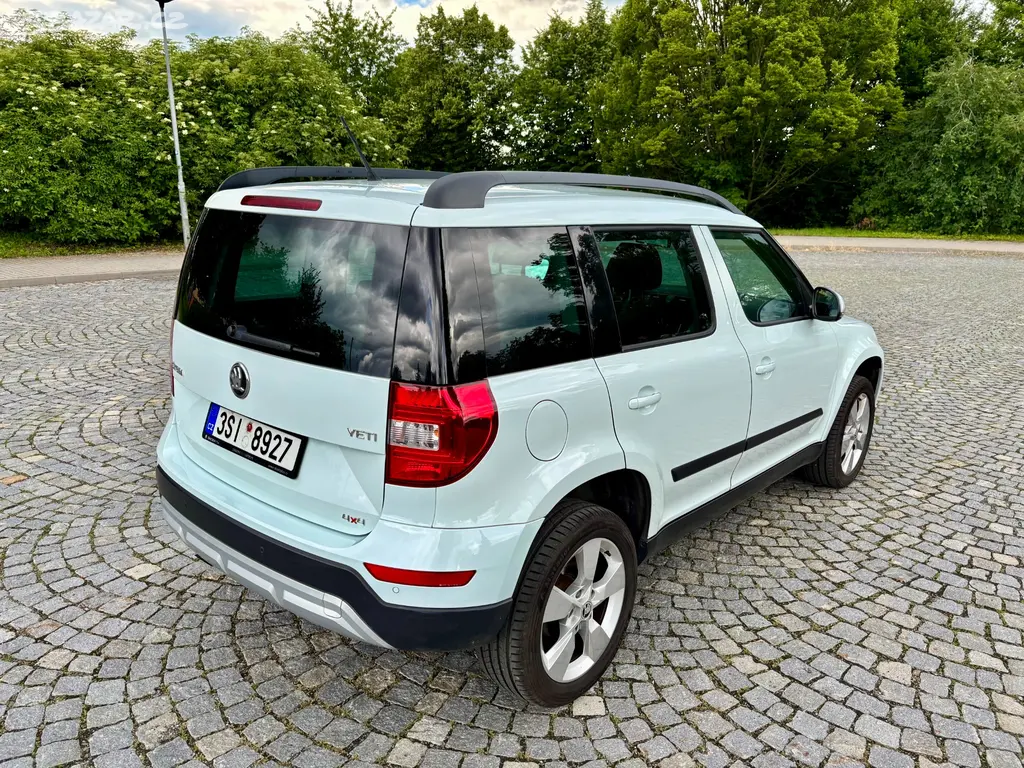 Škoda Yeti 2.0 TDi 81kw Outdoor 4x4, tažné, ČR - fotka 4