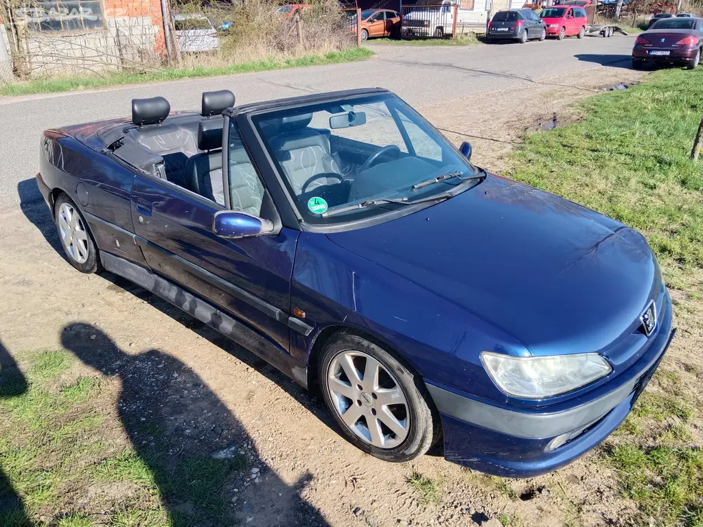 Peugeot 306 kabriolet 1,6 benzin - fotka 6