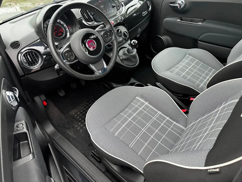 Fiat 500 1.0 mild hybrid, r.2020, 1.majitel, stk - fotka 6