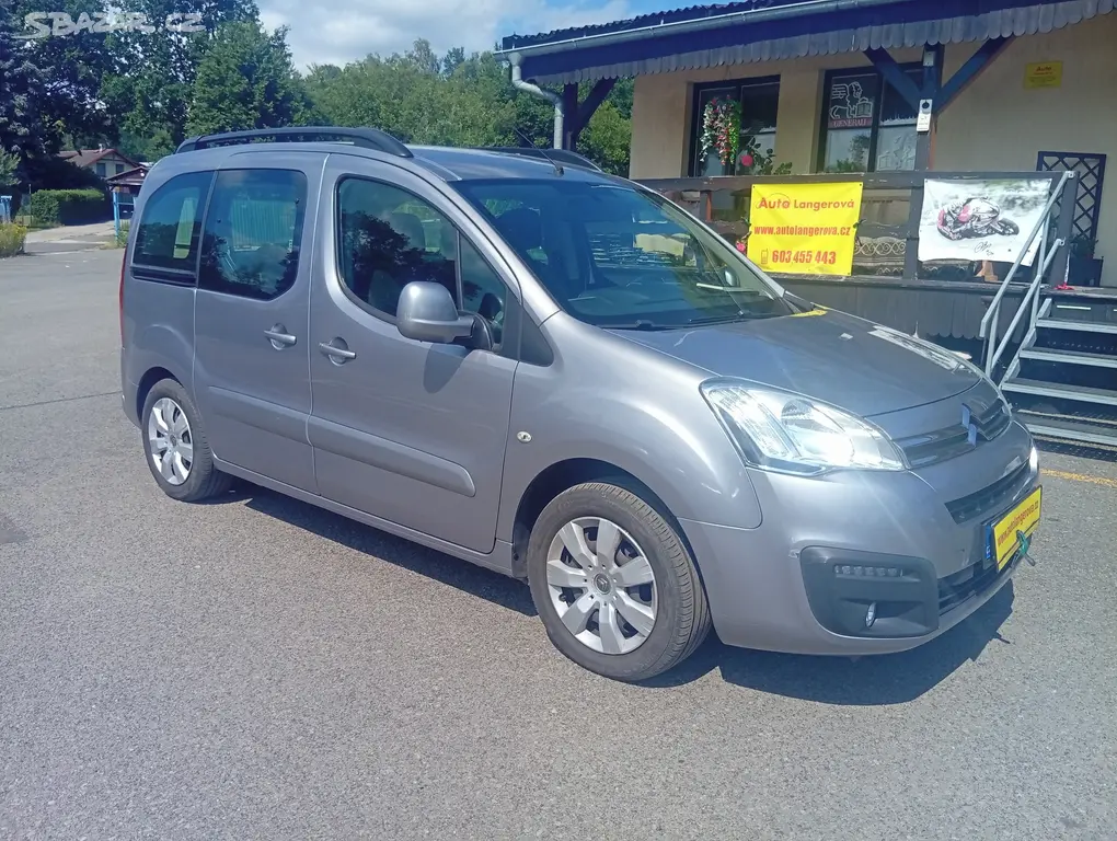 Citroen Berlingo 1,6 HDi*73kw-1.maj ČR-servisováno - fotka 4