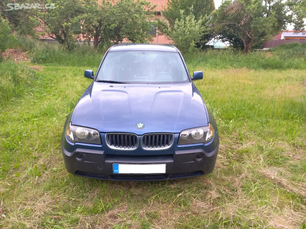 BMW X3 2,0 D diesel SUV 4x4 r. 2005 tažné zařízení
