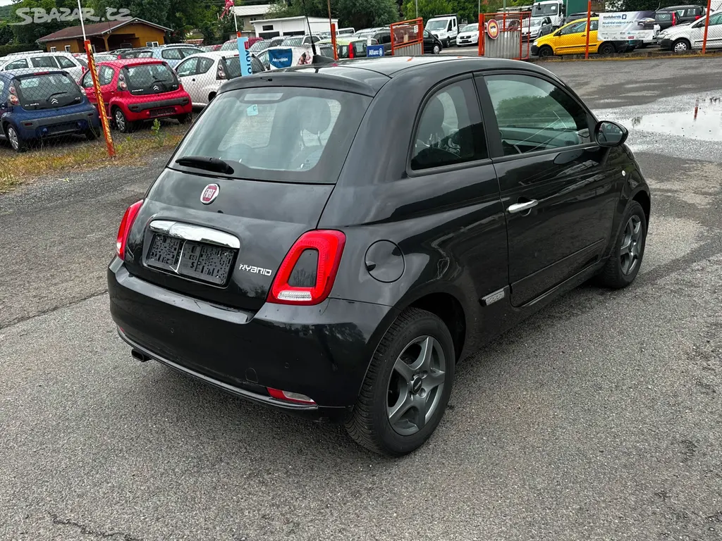 Fiat 500 1.0 mild hybrid, r.2020, 1.majitel, stk - fotka 3