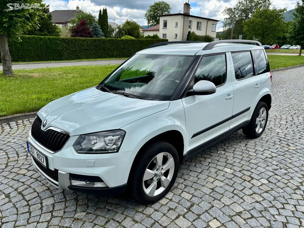 Škoda Yeti 2.0 TDi 81kw Outdoor 4x4, tažné, ČR