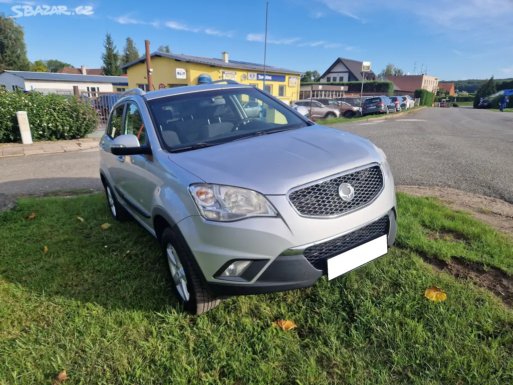 SsangYong Korando 2.0 XDi - 2012 4x4 závěs 2t