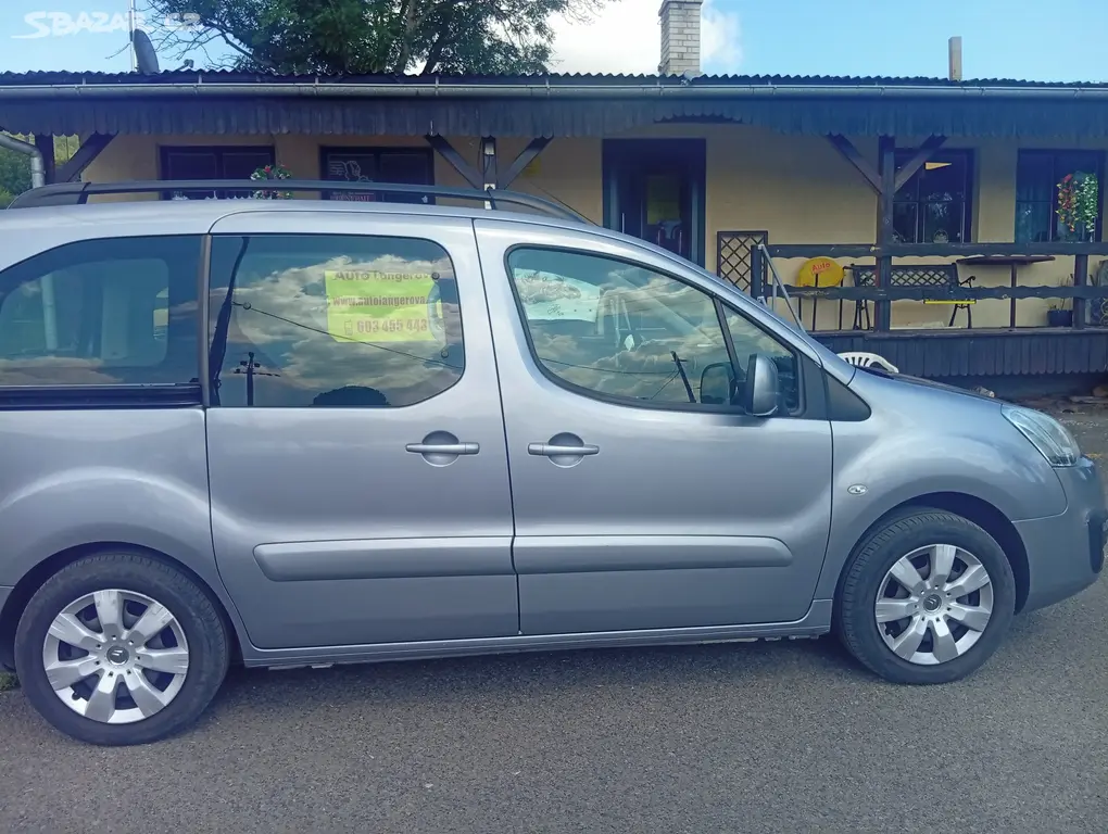 Citroen Berlingo 1,6 HDi*73kw-1.maj ČR-servisováno - fotka 2