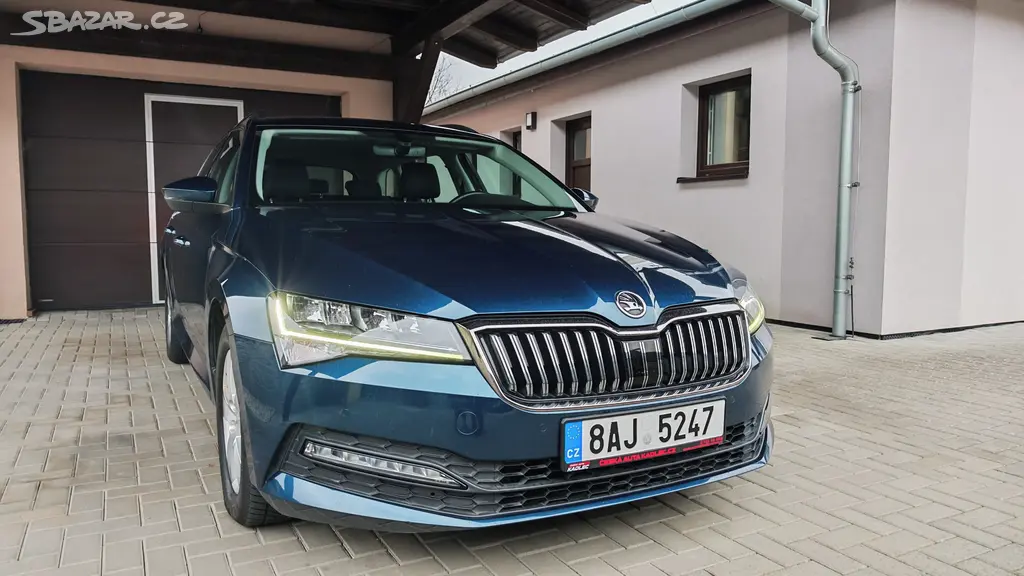 Superb 3 100tis.km 2.0 TDI 110kW DSG 2020 ČR