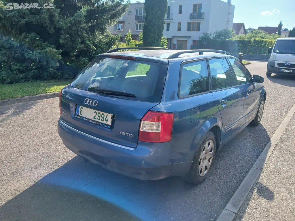Audi A4 kombi 1.9Tdi, 74kW,Bez DPF,Nová STK,tažné - fotka 3