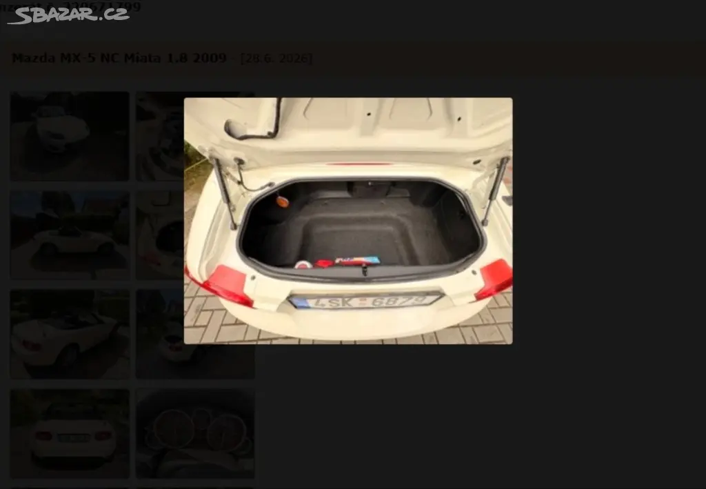 Mazda MX-5 1,8 Miata - fotka 3