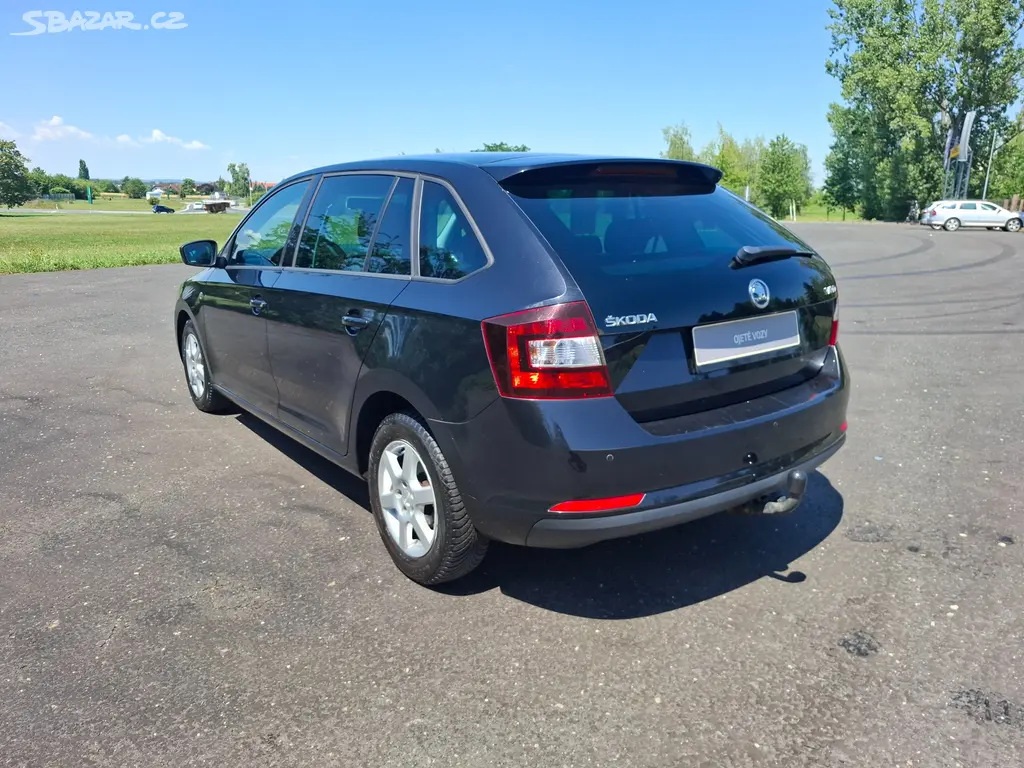 Škoda Rapid 1.2TSi 63kW,klima,senzory, tažné - fotka 6