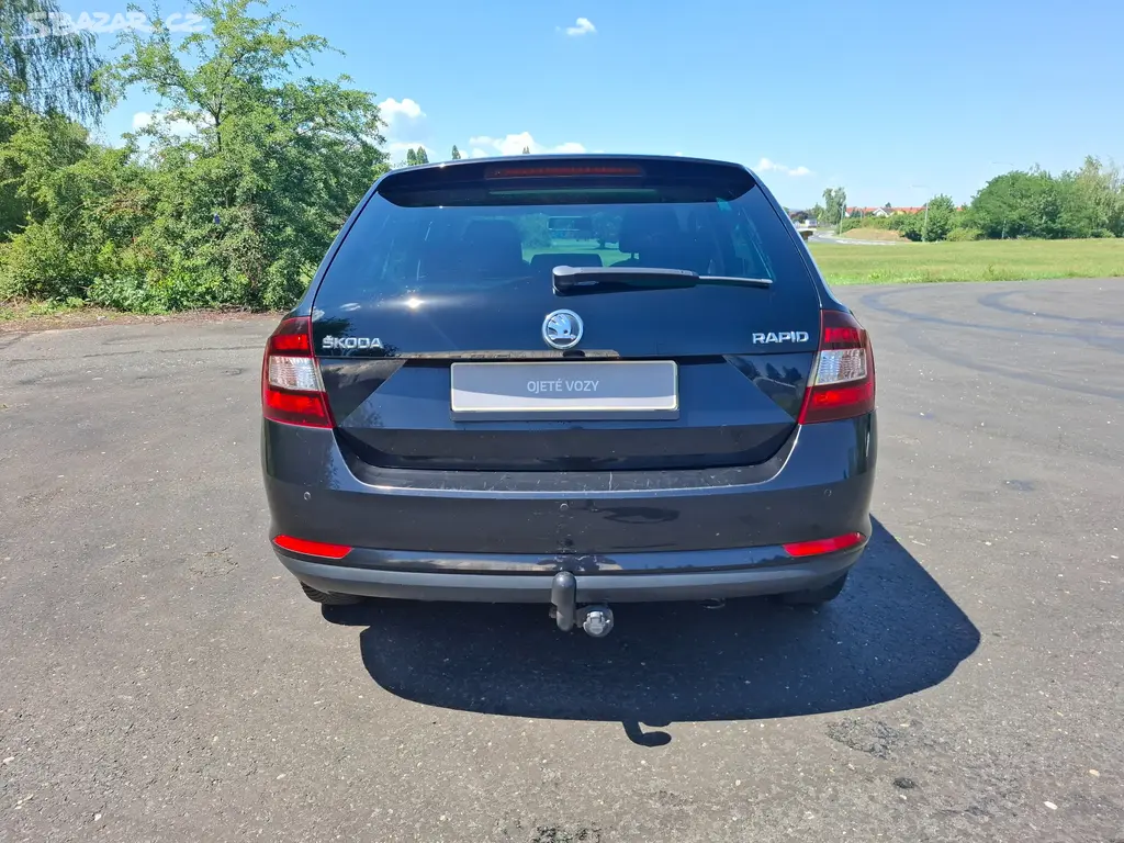 Škoda Rapid 1.2TSi 63kW,klima,senzory, tažné - fotka 5