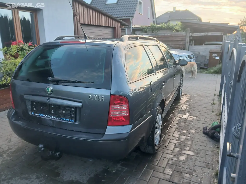 Octavia 1.9Tdi,kombi,TOUR,74kW,Nová STK,tažné - fotka 4