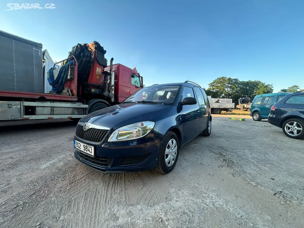 Topstav,86 tis.km,Škoda Roomster 1.2 TSI 63kW,2010