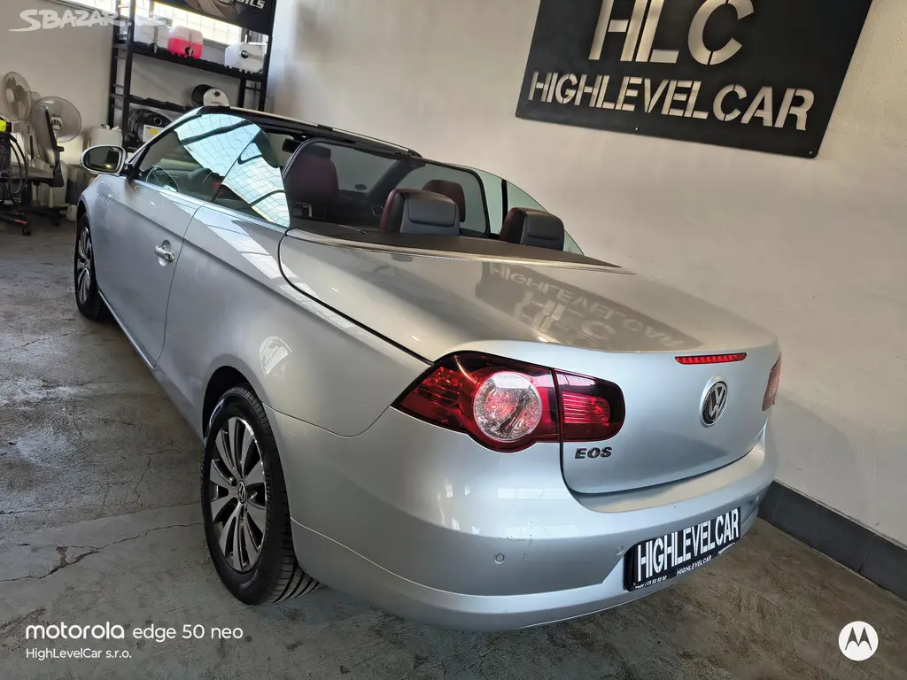 VW EOS 1.4TSi 90kW kabriolet/pěkný stav - fotka 3
