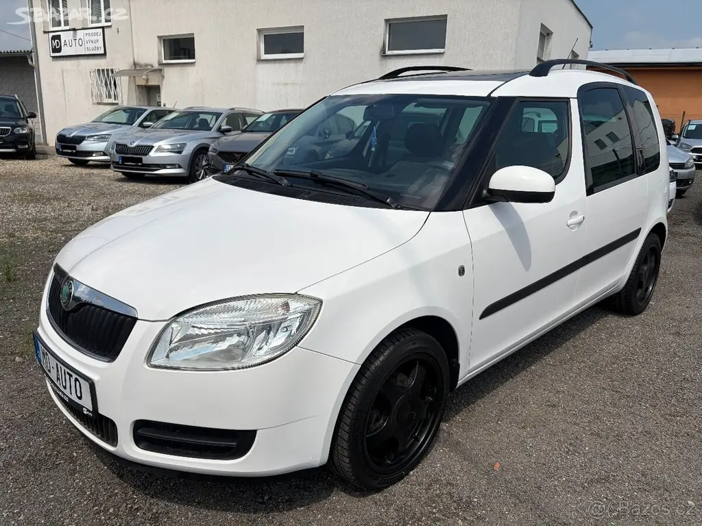 ŠKODA ROOMSTER 1.4 16V 63KW ALU VÝHŘEVY PANORAMA