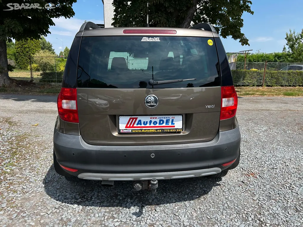 Škoda Yeti 1.2 TSi 77kW LPG Tažné, Webasto - fotka 3