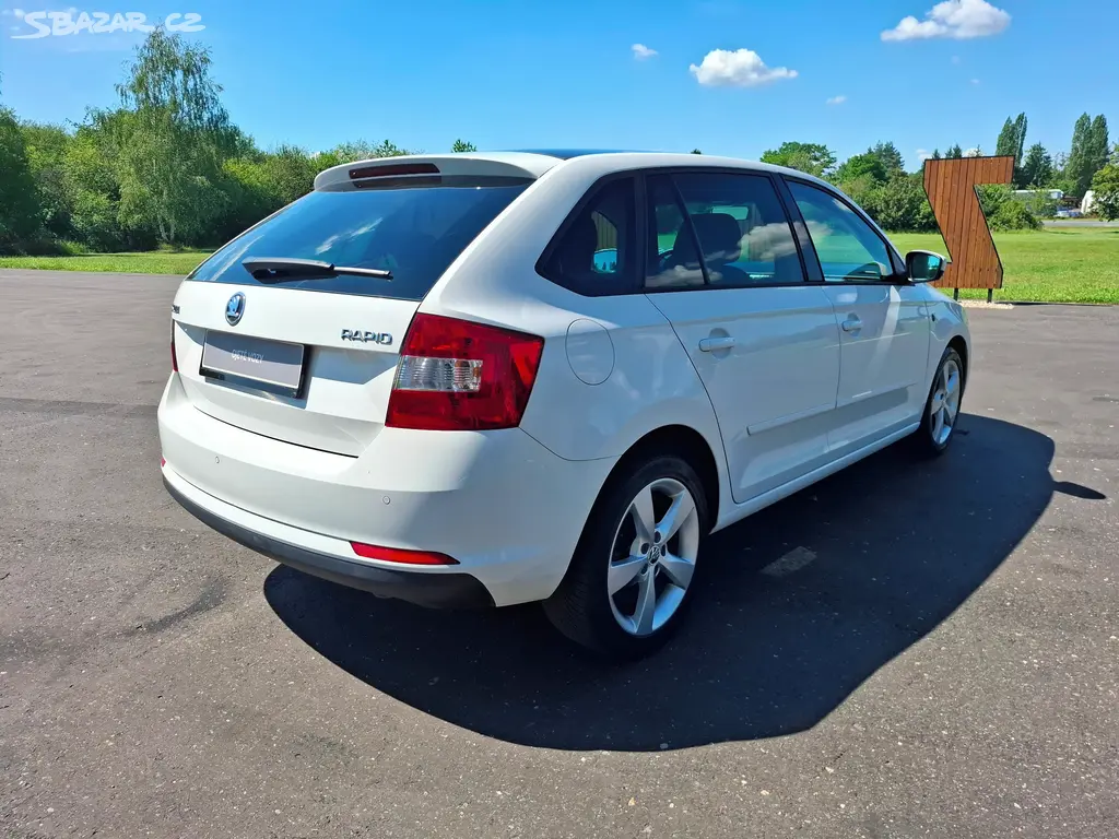 Škoda Rapid 1.2TSi 63kW, 4/2014,senzory,stk06/2028 - fotka 4