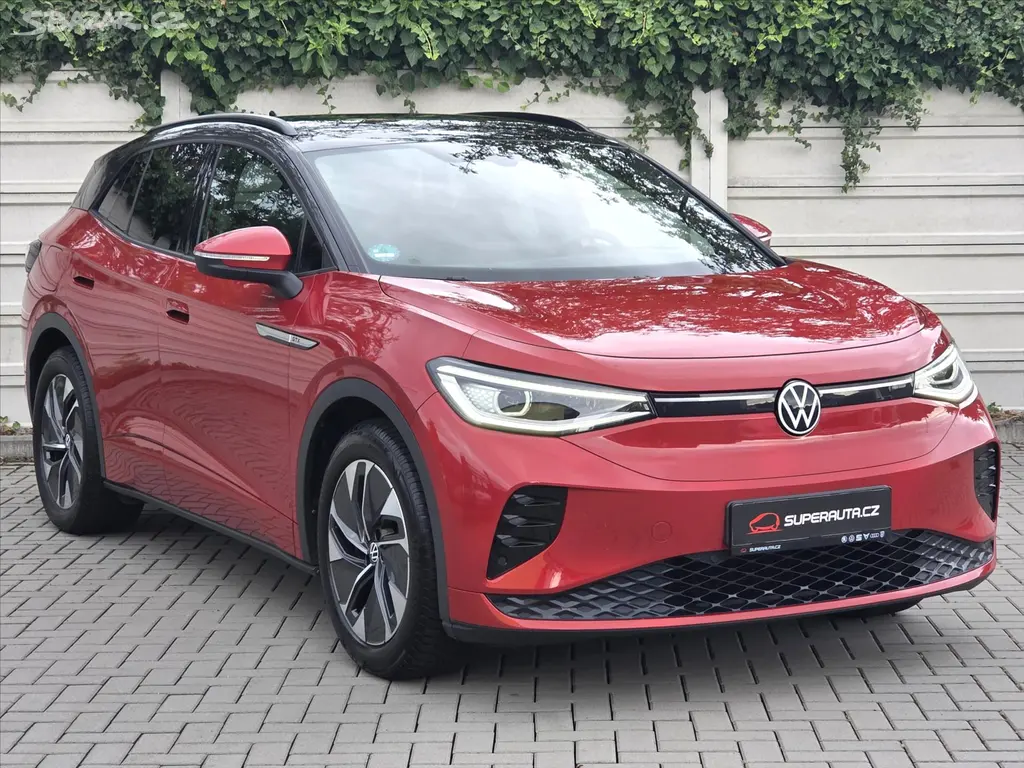 Volkswagen ID.4, GTX 4x4 Tažné z. SoH 93% 1.maj