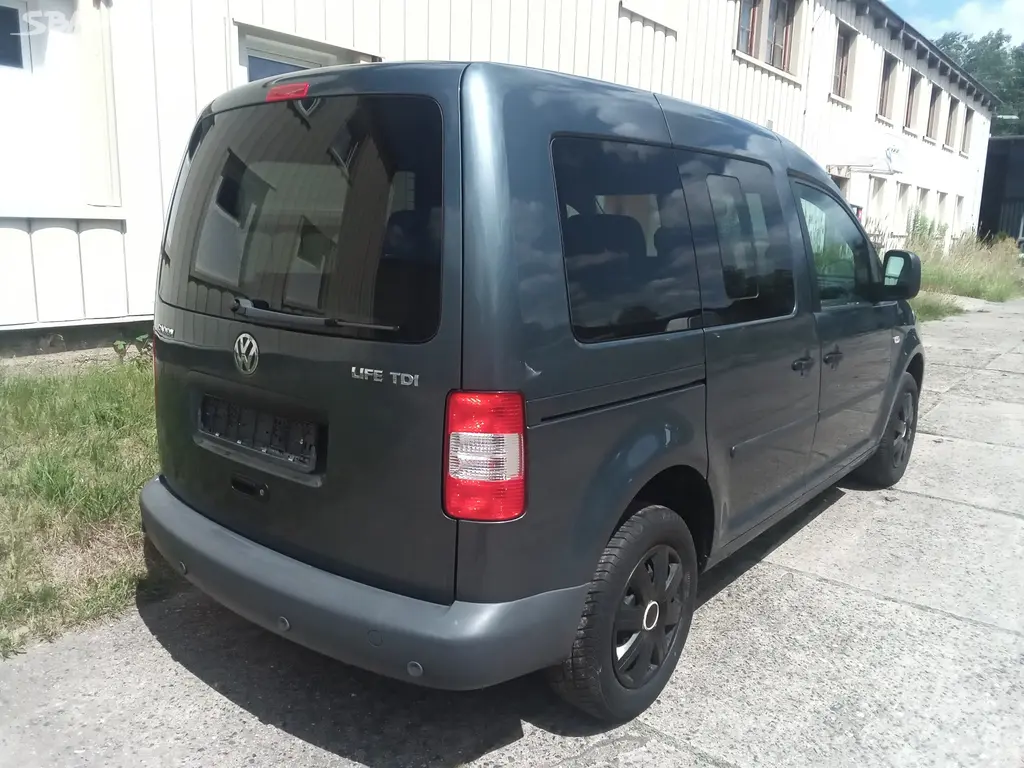 Volkswagen CADDY Life 1.9TDI 77kW, šedá metalíza - fotka 3