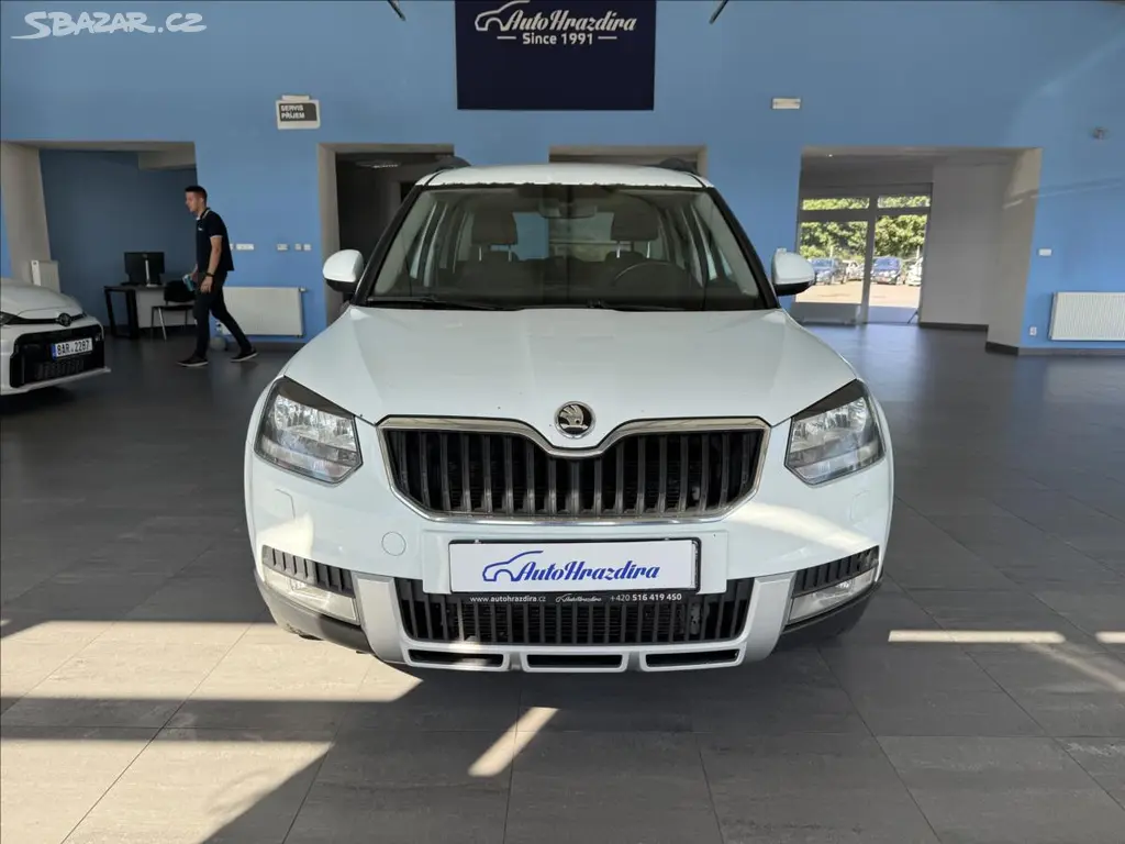 Škoda Yeti, 2,0 TDI 81kW,4x4,SERVISKA,TA - fotka 2