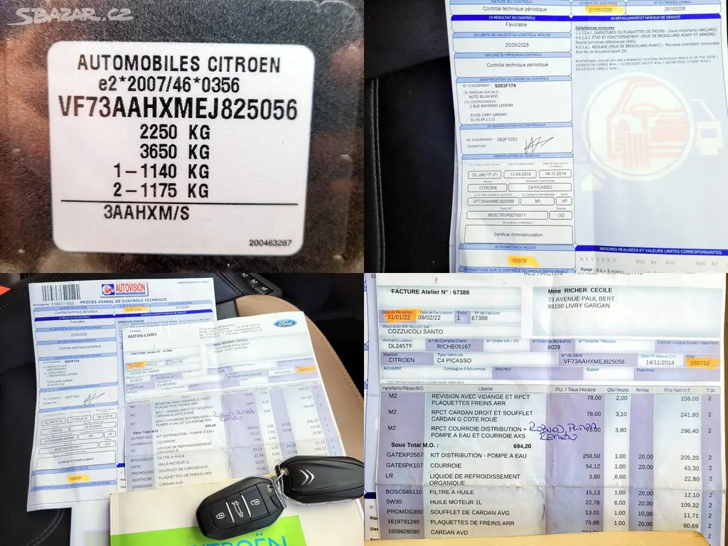 Citroën Grand C4 Picasso 2,0 eHDi EXCLUSIVE, 7míst - fotka 5