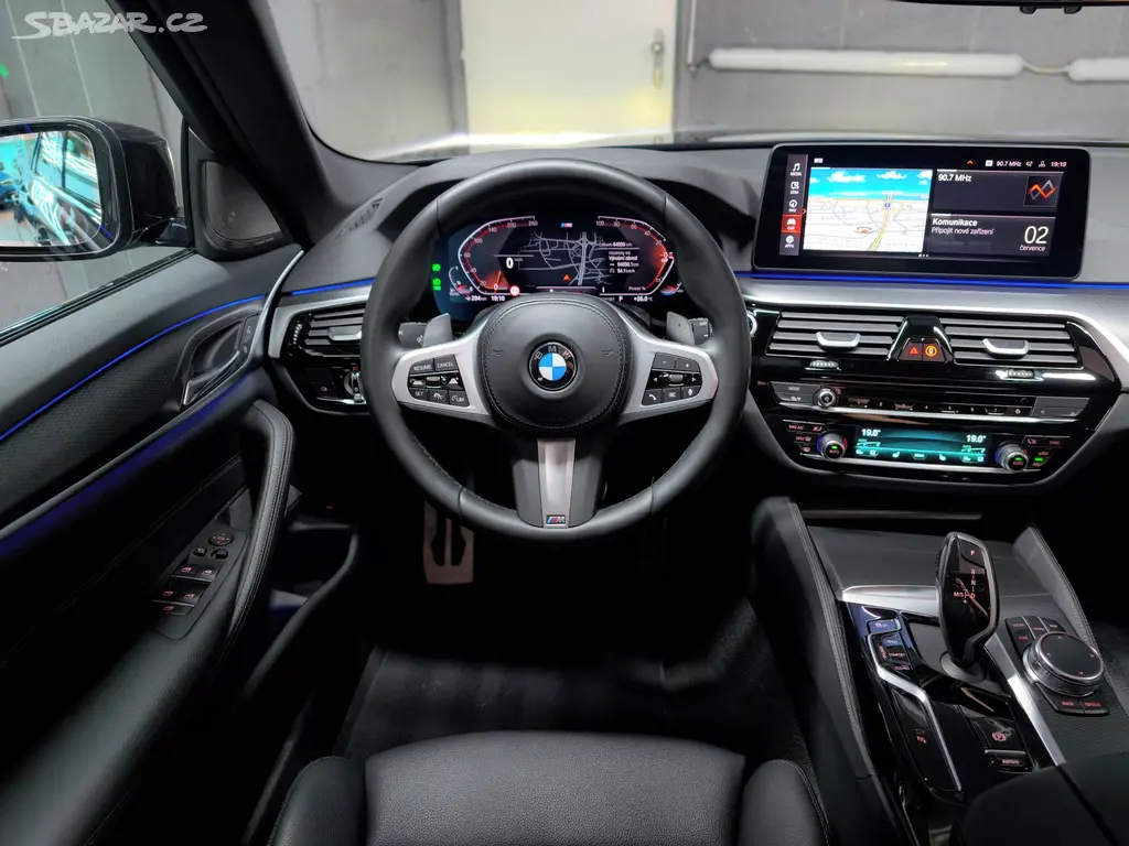 BMW Řada 5, 540dx 4x4|Pano|Adaptivní|HK - fotka 4