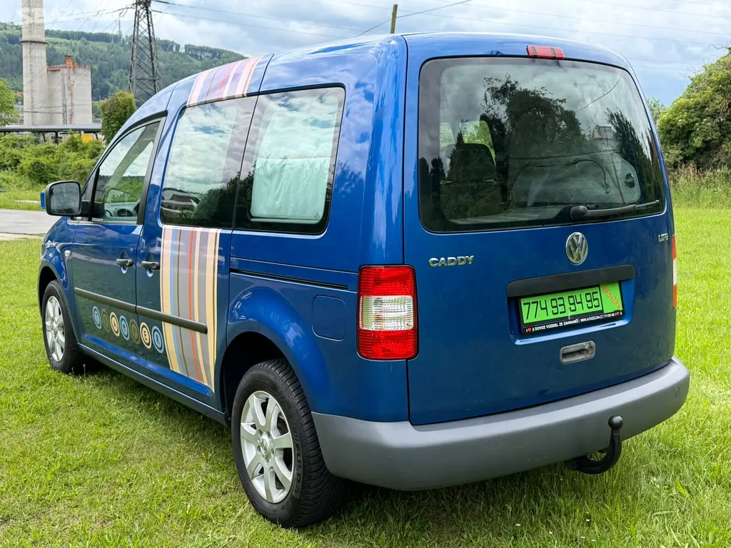 VW CADDY LIFE TRAMPER 1,6 MPI - KOMPLETNÍ VÝBAVA - fotka 5