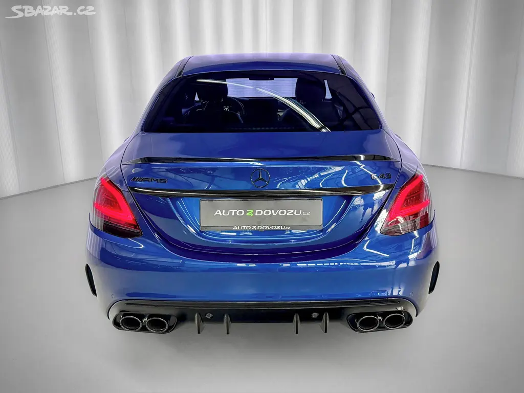 Mercedes-Benz Třídy C, 43 AMG 4M, RIDE CONTROL, DISTR - fotka 6