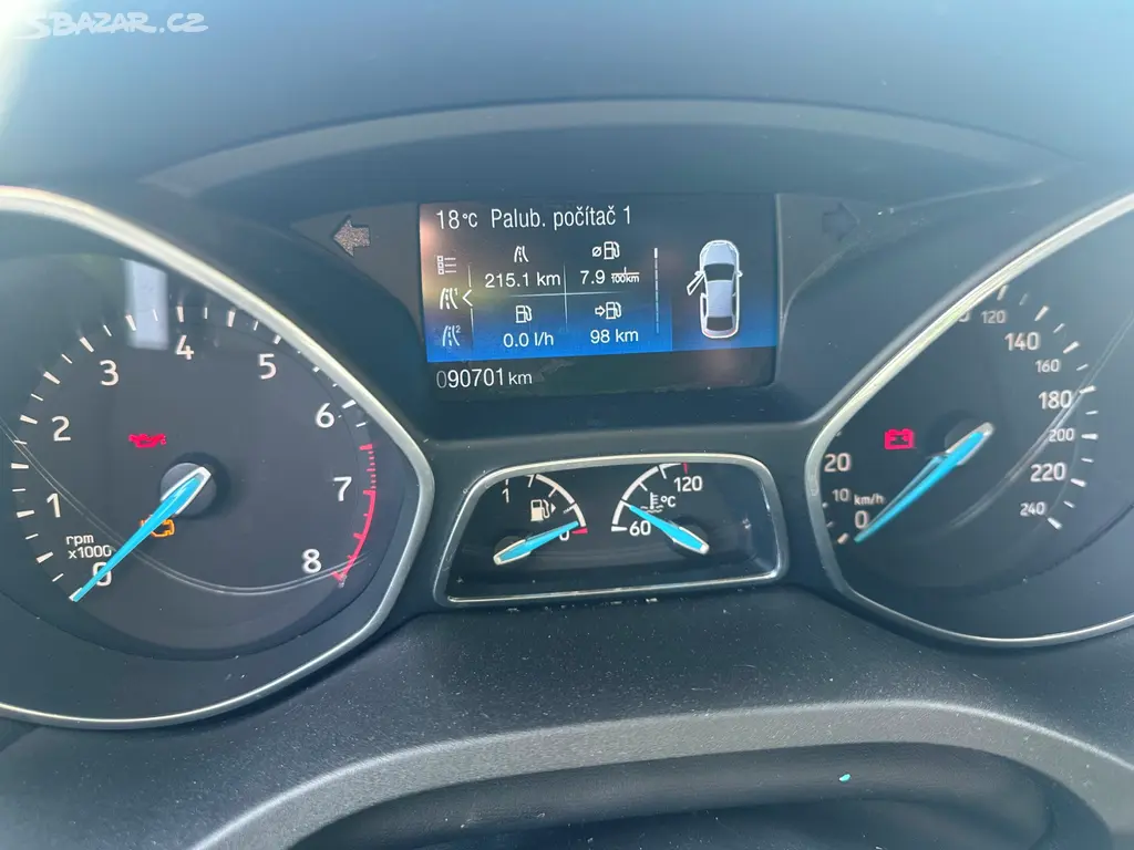 Ford C-max 1,0 ecoboost r.v.2018 najeto 90600km - fotka 5