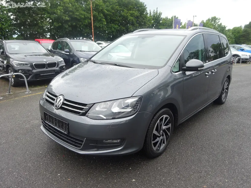 VOLKSWAGEN SHARAN 2,0 TDI, 130KW, TAŽNÉ,GARANCE KM