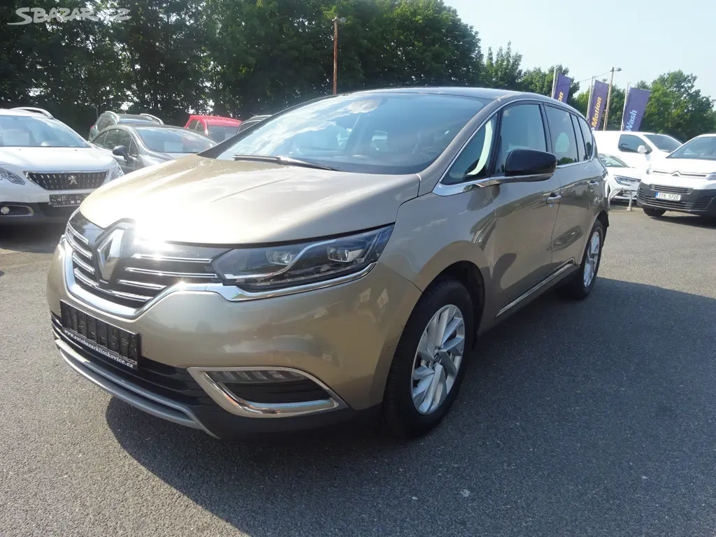 RENAULT ESPACE 1,6 DCI, 7 MÍST, GARANCE KM